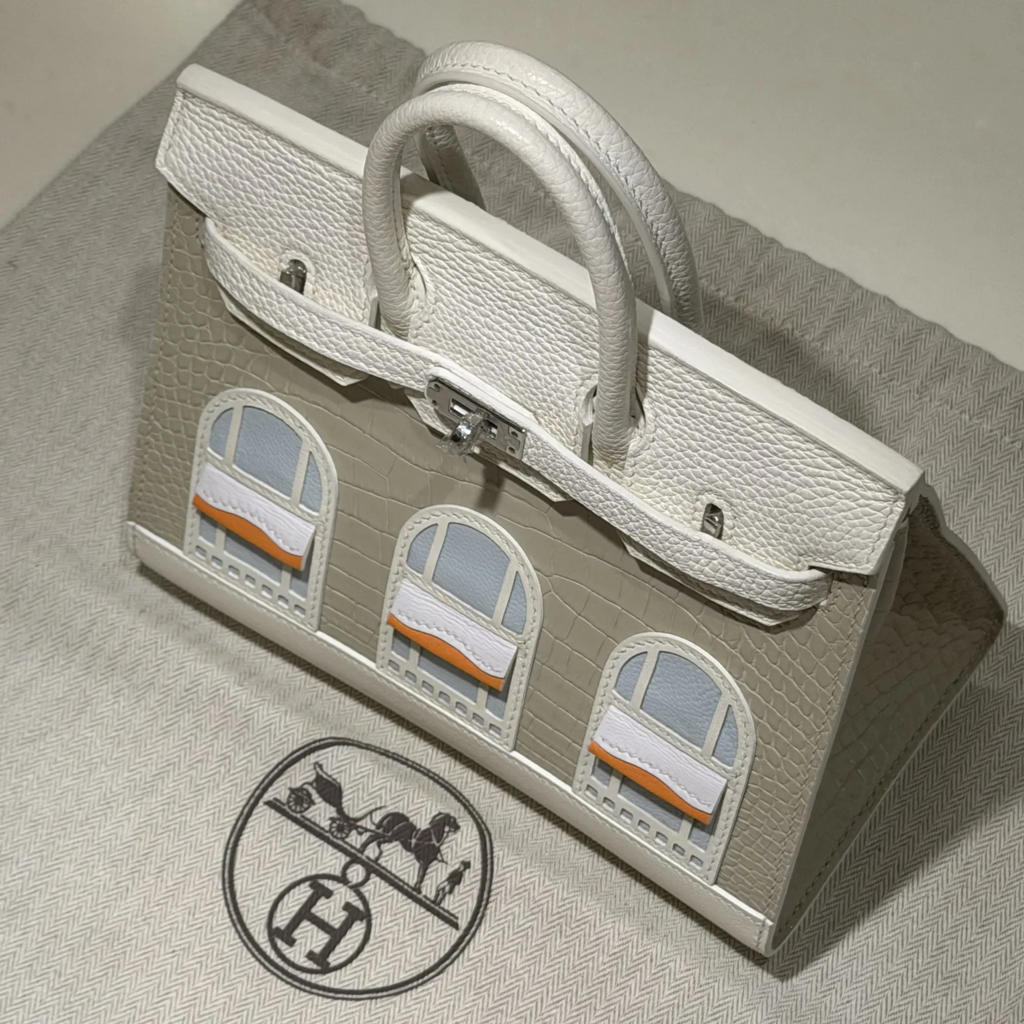 Hermes Birkin 20 Sellier Faubourg PHW